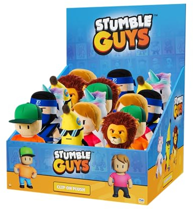 Stumble Guys - Clip ON Plush - 6 to Collect