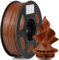 iSANMATE ASA Filament 1.75mm, Premium Anti-UV Wetterbeständiges 3D Drucker Filament für Outdoor, Maßgenauigkeit +/- 0.02mm, 1KG Spule ASA Filament für 3D Drucker, Braun