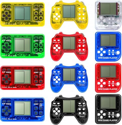 Kindergeburtstag Gastgeschenke Spiel Schlüsselanhänger 12Pcs Kinder Mitgebsel Kleinigkeiten Tombola Preise Pinata Füllung Party Beschäftigung Autofahrt Kleine Geschenke Wundertüte Goodie