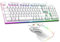 Spirit of Gamer - Ultimate 600 Wired Pack Tastiera Mouse Gamer RGB, Layout AZERTY Francese Retroilluminato, Tastiera Gaming Semi-Meccanica in Metallo, Tasti Antighosting, Mouse 4800 DPI, Bianco