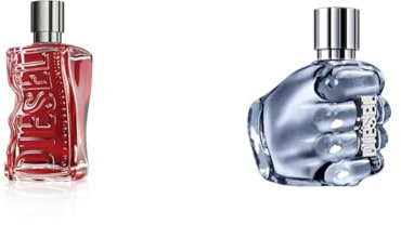 D by Diesel Red Parfüm | Eau de Parfum für Herren 50 ml + Diesel Only the Brave Eau de Toilette 35ml