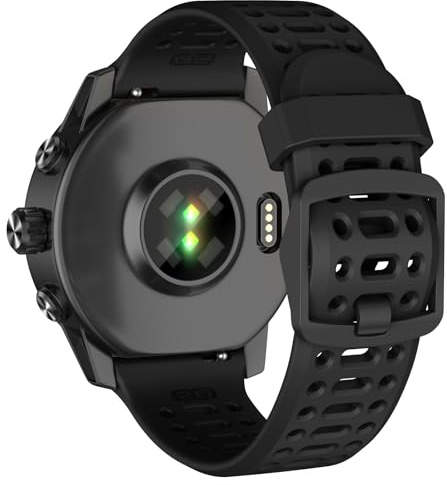 MYSNBKN 20mm Watch Starp per Coros Pace 2/ Apex 42mm/ Apex 2 Watch Strap, cinturino di ricambio in silicone morbido per Coros