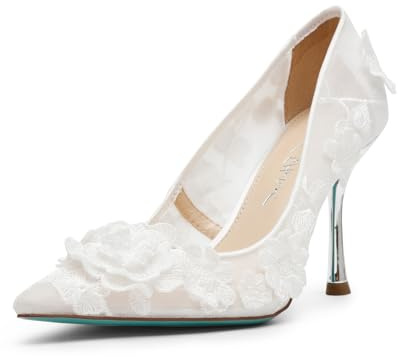 Betsey Johnson Women's Sb-Aimey, Ivory, 8.5