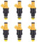 6X Einspritzdüsen Für B&MW E23 E24 E28 E30 E32 E34 E36 318I 535I FJ29 64-7551 0280150714 Motorteile