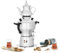 MBH - Samovar professionnel de 3 litres pour l'industrie hôtelière. Bouilloire industrielle avec bouilloire en acier inoxydable