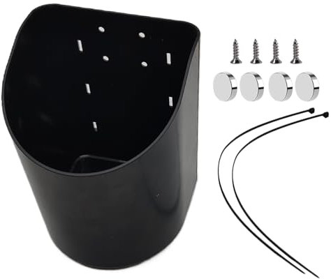 Magnetische Flaschenhalterungen, magnetischer Wasserbecher-Halter, 1,5 l, tragbares Design, 11,9 x 11,4 x 12,9 cm, starker Griff, für Fitnessstudio, für Boot, Rasenmäher, Auto, Kinderwagen