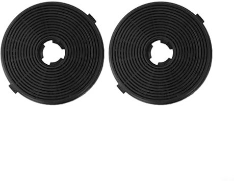 Filtros de carbón activado de repuesto para campana extractora de cocina, electrodomésticos, 135 x 135 x 18 mm, paquete de 2