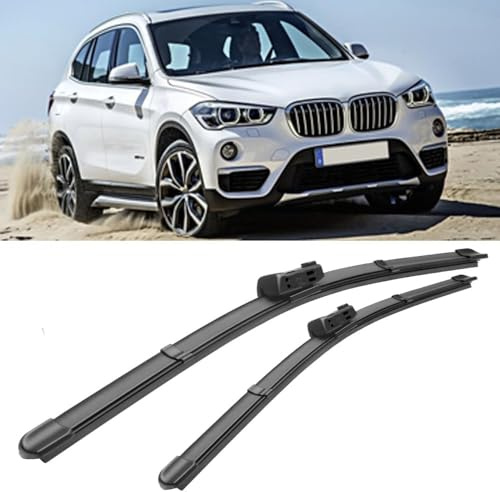 Front Scheibenwischer für BMW X1 F48 2015-2019, Scheibenwischer Vorne Wischer Scheibenwischerblätter Set für Frontscheibe Auto Wischerblätter Set
