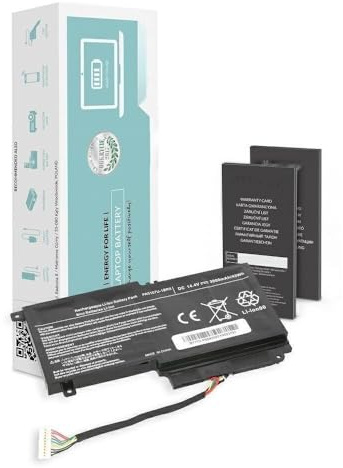 Batterie Compatible avec Les Ordinateurs Portables, 14,4 V, 3 000 mAh, de capacité pour Une Performance optimale et Une Longue durée de Vie.