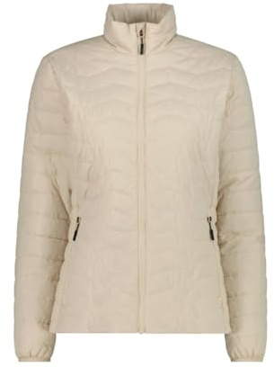 CMP wasserabweisende Damen Steppjacke mit Feel Warm Flat leicht, wasserabweisend & wärmend. Perfekt für Outdoor bei Kälte und Nässe. - 42