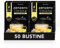 King Cup - 5 Confezioni da 10 Bustine Solubili di Bevanda Zenzero e Limone da Zuccherare, 50 Stick da 6 gr, Gusto Zenzero e Limone da Aggiungere a 60 Ml di Acqua Calda, Senza Glutine, Senza Lattosio
