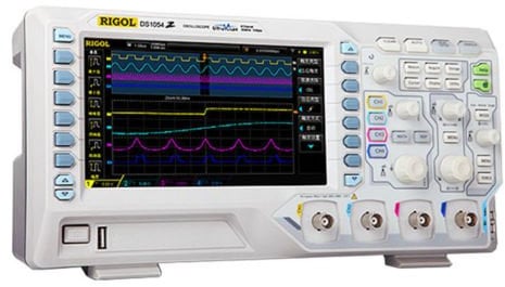 RIGOL DS1054Z Oscilloscope numérique 4 canaux 50 MHz LCD Sample Rate Portable