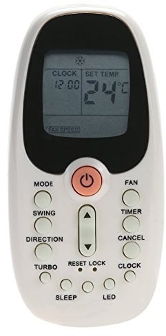 Condizionatore d' aria telecomando per Midea Komeco Comfee con LED R06/Bgce R