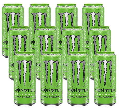 Monster Energy Lot de 12 boissons Ultra Paradise 500 ml