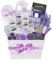 Paniers cadeaux spa camomille et lavande – Ensemble spa naturel #1 pour femmes et hommes ! Panier de beauté pour la maison, lot de 20 pièces comprenant lotion pour le corps, bombes de bain et plus