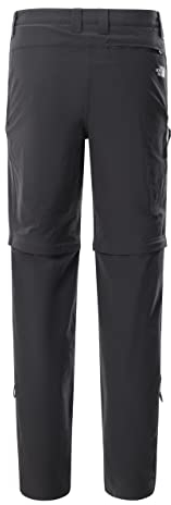 THE NORTH FACE - Resolve Convertible Wanderhose Herren - wasserdichte Zip-Off Trekkinghose - TNF Black - 46