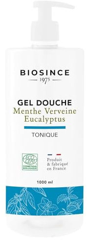 Gravier Biosince Gel douche Menthe verveine Eucalyptus 1L