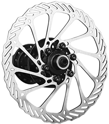 PLATTBK Fahrrad Bremsscheibe 160mm/180mm/203mm Scheibenbremse 2 Stück MTB Scheiben mit 12 Schrauben für die Meisten Rennrad BMX