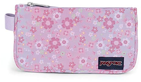 JANSPORT Medium Accessory Pouch, Tasche Medium, 0.8 L, 12 x 22 x 4.5 cm, Baby Blossom
