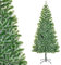 HOMCOM Sapin de Noël Artificiel 210 cm Enneigé 968 Branches d'épine Imitation Nordmann Grand réalisme