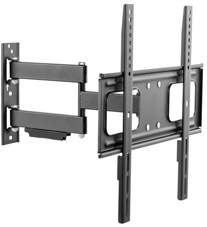 ZeboZap ZZTVA8044 Full Motion Vinyl Siding TV mount | Mount on Vinyl Siding, Stucco, Brick and Stone | Outdoor rated - WeatherProof | Patio, Backyard | Stainless Steel H/w | Holds 154lbs upto 70 TV