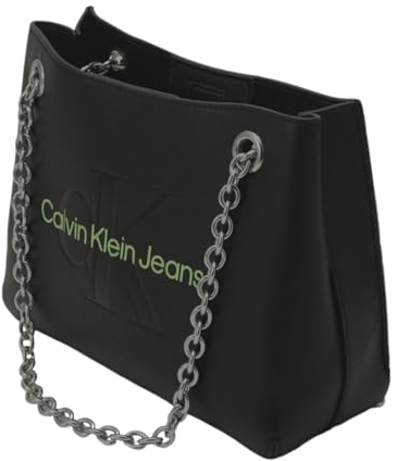 Calvin Klein Jeans damen Schultertasche black - dark juniper