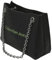 Calvin Klein Jeans damen Schultertasche black - dark juniper