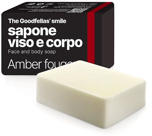 The Goodfellas' smile face and body soap Amber fougere 100gr
