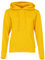 Fruit of the Loom Ladies Classic Kapuzen-Sweat + GRATIS MyShirt Stoffbeutel, Farbe:sonnenblumengelb + GRATIS MyShirt Stoffbeutel, Größe:L