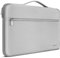 DOMISO Funda para portátil de 14 Pulgadas,Impermeable Bolsa de Transporte para Ordenador con la Manija para 14 Notebook Thinkpad Ideapad HP DELL Chromebook Surface Laptop,Gris