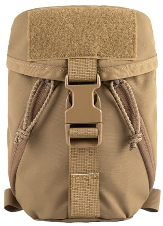 VOTAGOO EDC Hüfttaschen Erste-Hilfe-Tasche Taktische Pouch EDC-Tasche, Werkzeugtaschen-Organizer, Dump Pouch (BROWN)