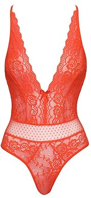 COTTELLI Fantasy Body - mit zarten Pünktchen-Tüll |1er Pack