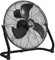 HOMCOM Windmaschine Retro Stil Tischventilator Elektrischer Ventilator mit 3 Geschwindigkeitsstufen, um 120° verstellbarer Winkel Bodenventilator für Zuhause, Büro, Schlafzimmer, Schwarz
