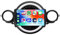 9 inch Double DIN Android 15 Car Stereo for BMW Mini Cooper R56 R60 R51 2006-2014 with GPS Navigation WIFI AHD Backup Camera Steering Wheel Controls/SWC Bluetooth Carplay FM Radio Touch Screen MP5 A