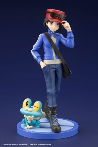 Pokémon ARTFXJ Statue 1/8 Calem & Froxy 20 cm | 1/8 Maßstab