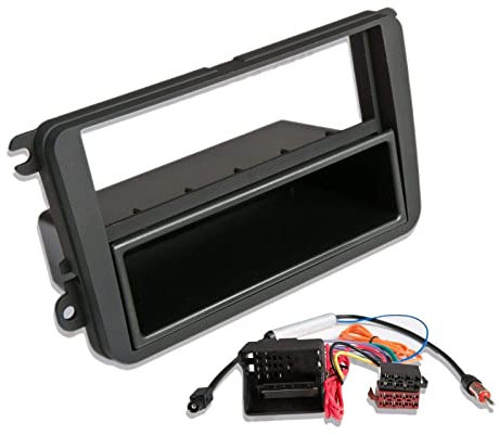 para VW Seat Skoda Radio CD Caja Estereo Marco Kit de Montaje Placa del Panel