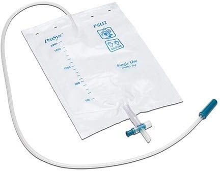 Prosys Urine Drainage Bag (drainble Bed Bags/Night Bags with tap) - 2 Litre (x10)