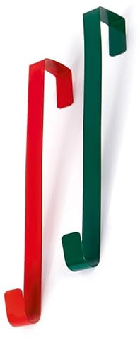 Premier 30cm Wreath Hanger - Assorted Designs (Green OR Red)