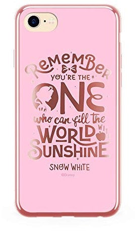 ERT GROUP Original Disney Princess TPU Case for iPhone 7, iPhone 8, iPhone SE2, Liquid Silicone Cover, Flexible and Slim, Protective for Screen, Shockproof and Anti-Scratch Phone Case Multicoloured