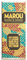 MAROU - Mini Tablette Chocolat Noir 64% Café Arabica - Grand Cru Lam Dong - 24 g - Sans Lécithine, Sans Gluten - Origine Vietnam