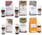 Packung mit 6 Duftölen | Weißer Salbei + Sanitärstab + Sandelholz + Myrra + Nag Champa + weißer Moschus |