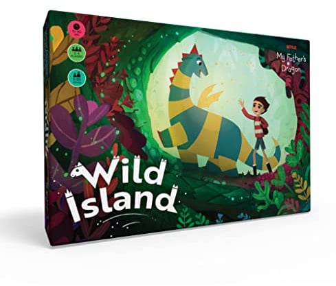 Wild Island - My Father's Dragon Family Board Game – Save the Island Adventure | 2-4 Players | Ages 6+ | Based on the Netflix Film by Cartoon Saloon | Fun & Fast-Paced Game Night Essential