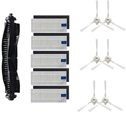 AD-Main Seitenbürstenfilter kompatibel mit Tefal Rowenta Explorer X-Plorer Serie 20 40 50 RG7687 / RR7687WH Saugroboter