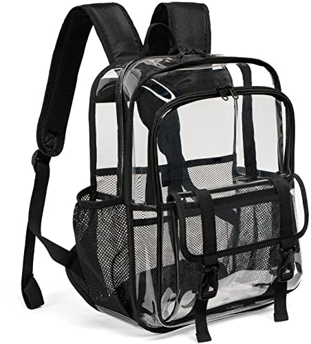 KUI WAN Unisex Transparenter Rucksack Transparenter Rucksack (1er Pack)