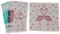 Ilkadim Export 8 Stück Waschlappen 100% Baumwolle, 30 x 30cm, Set farbig gemischt, (Flamingo)