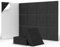TONOR Lot de 18 Panneau Acoustique Mural Autocollante, 30 x 30 x 0,9cm Panneau Acoustique à Haute Densité, Mousse Acoustique Isolant Phonique pour Studio, Bureau, Chambre, Salon, Noir