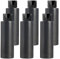 BPZXL 6 pièces 100ml Noir flacons vides en plastique avec Bouchon à Charnière Noir Bouteilles Pour Cosmétique Savon Gel Huile essentielle Lotion le shampooing