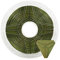 LeoPlas ABS Filament 1.75mm Transparent ABS Filament 1kg für 3D-Druckmaterial Druckerzubehör (Armeegrün)