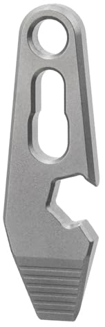 EDC Stemmeisen, Aluminium Taschen Schlüsselanhänger Werkzeug mit Flaschenöffner, Box Öffner Clip, Tragbares Multifunktionswerkzeug für Gartenreparaturen Camping Im Freien