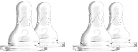 Dr.Brown's Options – Narrow Mouth Teat +3 Meses (Pack of 2)